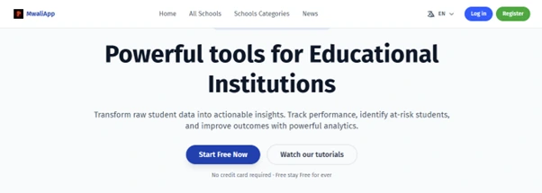 School registration form